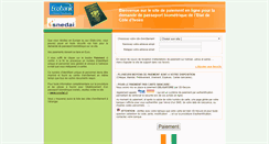 Desktop Screenshot of paiementpasseport-cotedivoire.com
